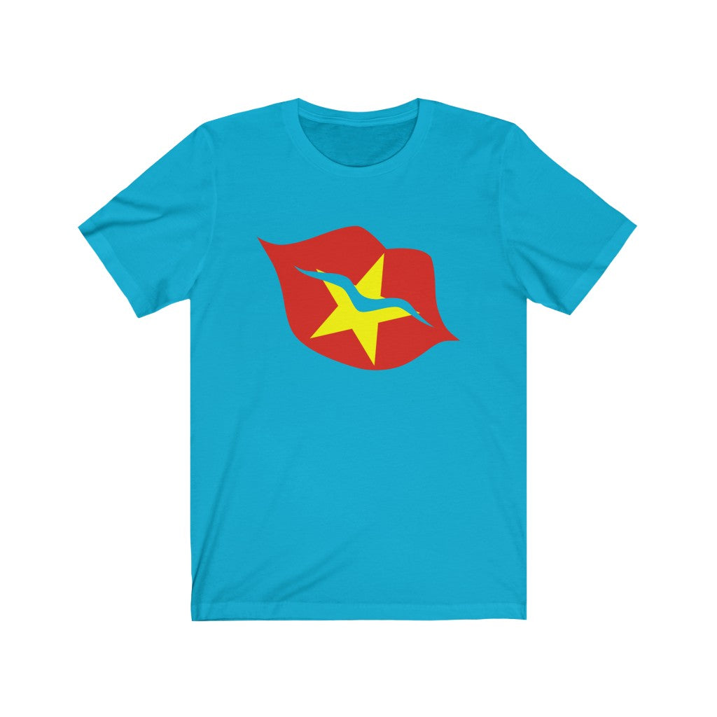 Vietnam Lips Flag Premium Tee - Unisex