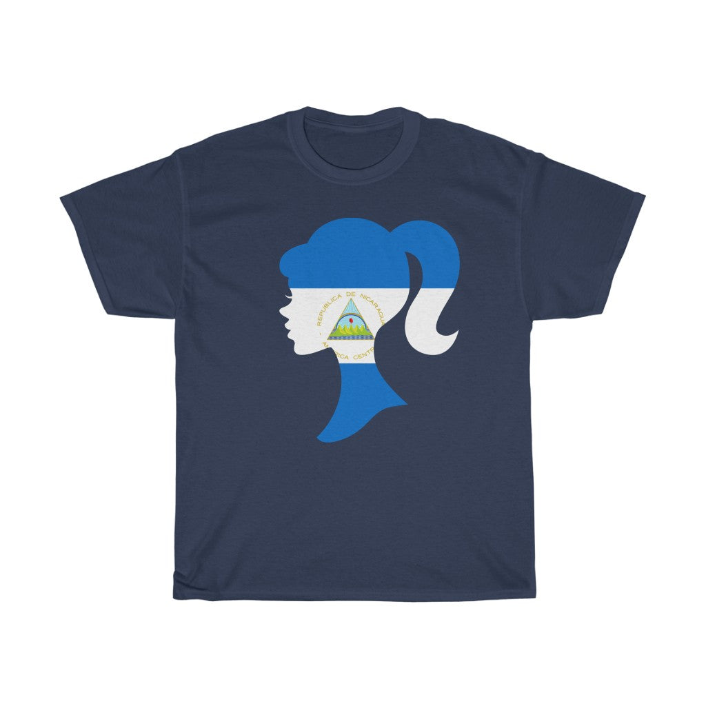 Nicaragua Girl Flag Standard Tee - Unisex