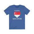 Singapore Heart Flag Premium Tee 2 - Unisex