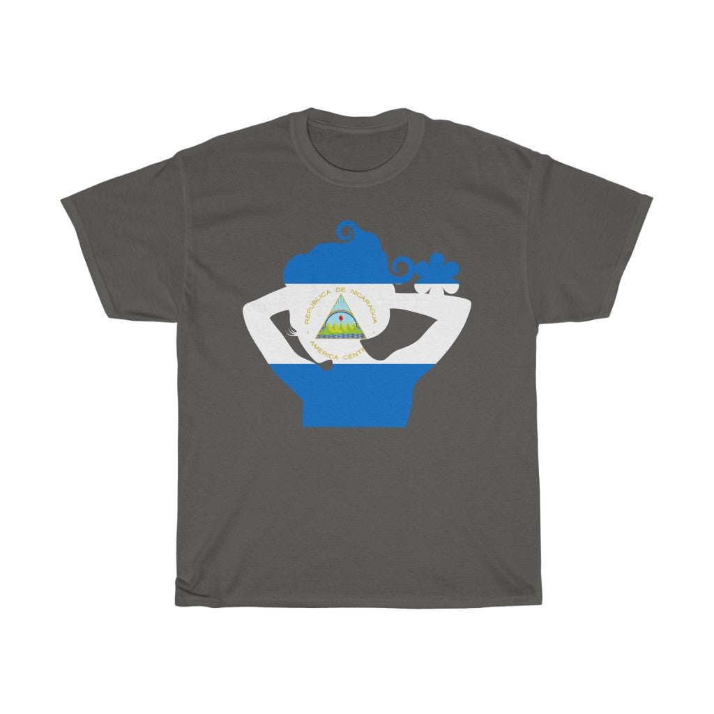 Nicaragua Lady Flag Standard Tee - Unisex