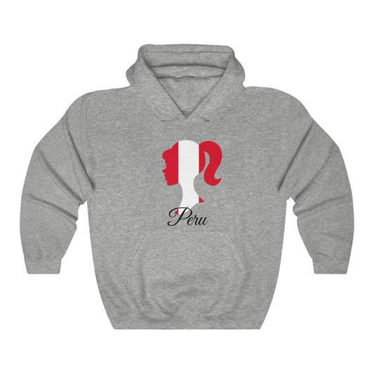 Peru Girl Flag Hoodie Sweatshirt 1 - Unisex
