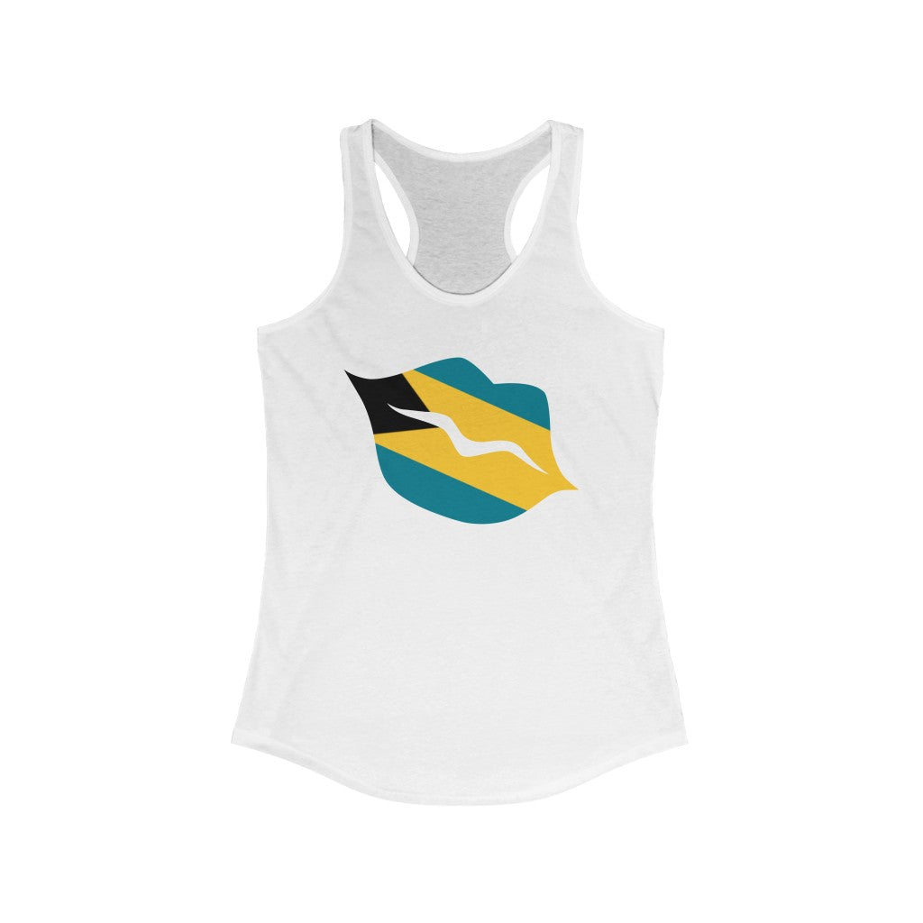 Bahamas Lips Flag Tank - Women