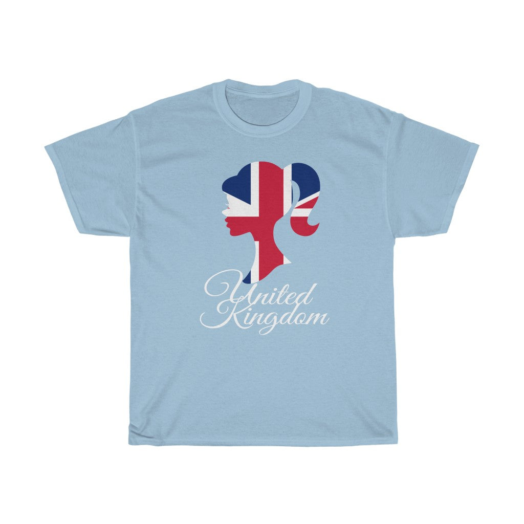 United Kingdom Girl Flag Standard Tee 2 - Unisex