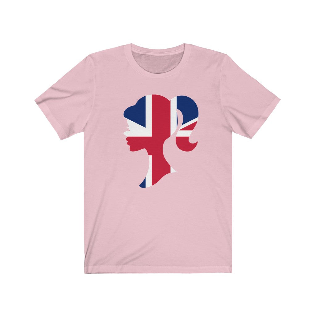 United Kingdom Girl Flag Premium Tee - Unisex