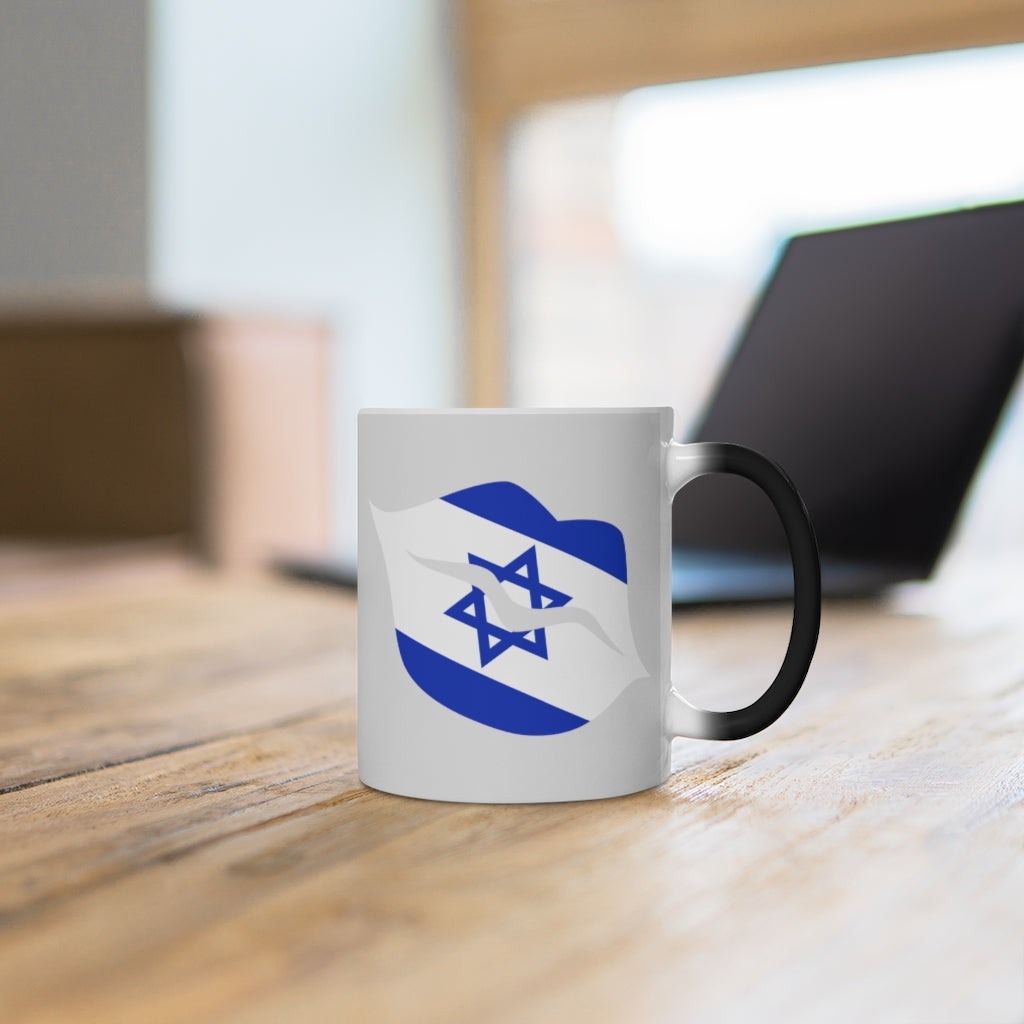 Israel Lips Color Changing Mug