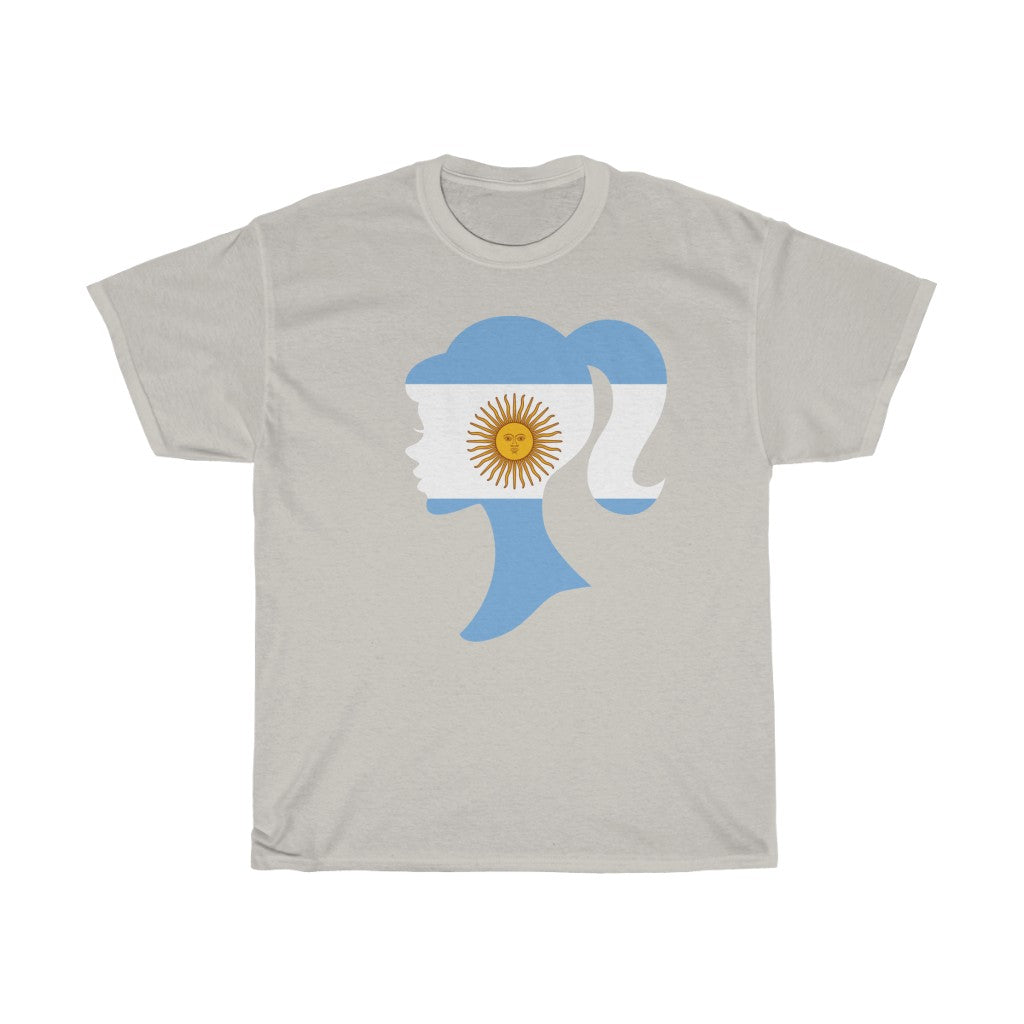 Argentina Girl Flag Standard Tee - Unisex