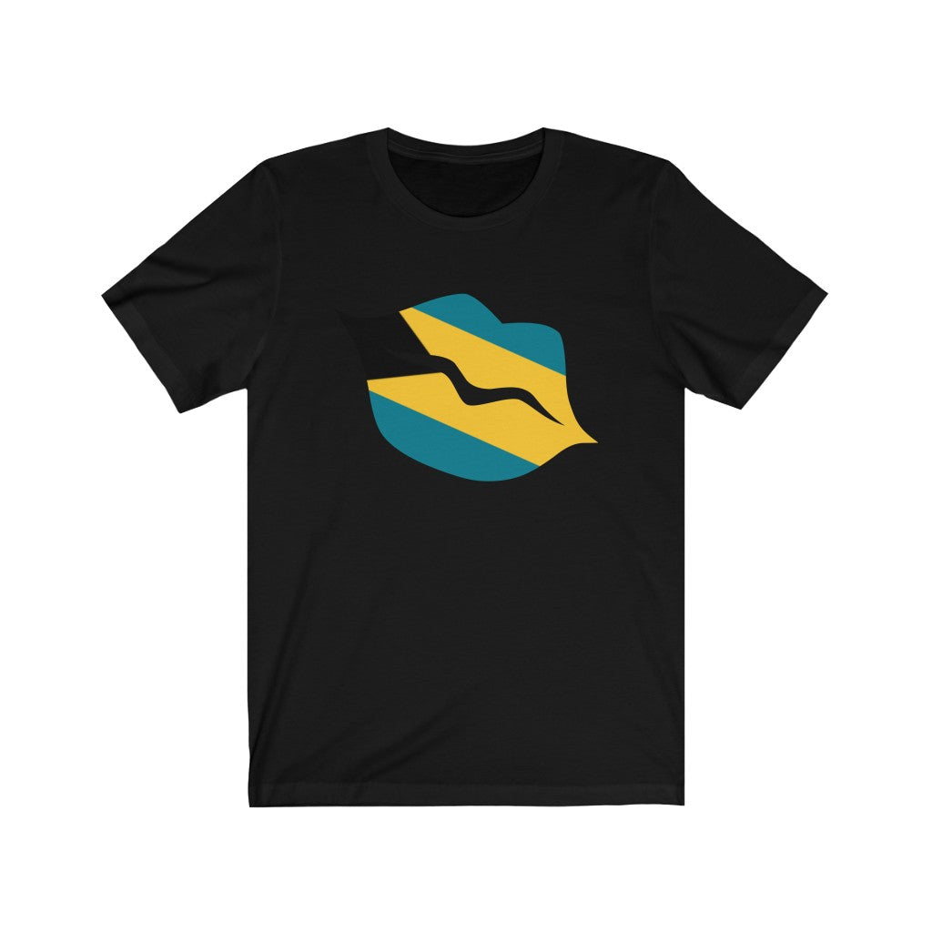 Bahamas Lips Flag Premium Tee - Unisex