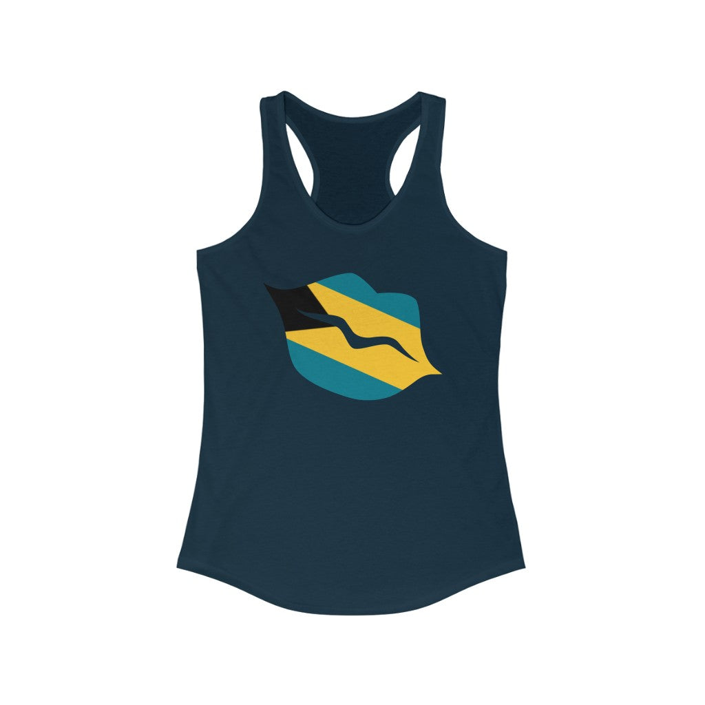 Bahamas Lips Flag Tank - Women