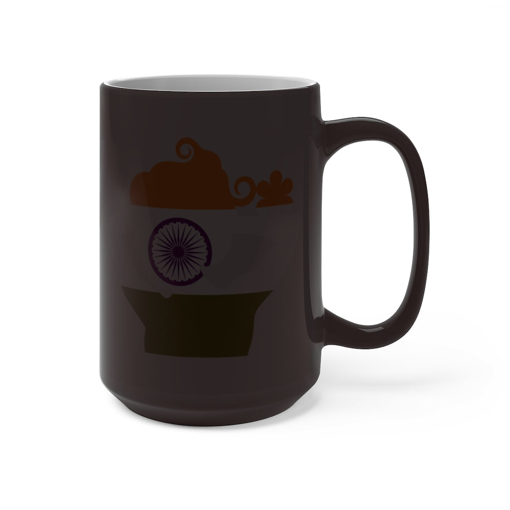 India Lady Color Changing Mug