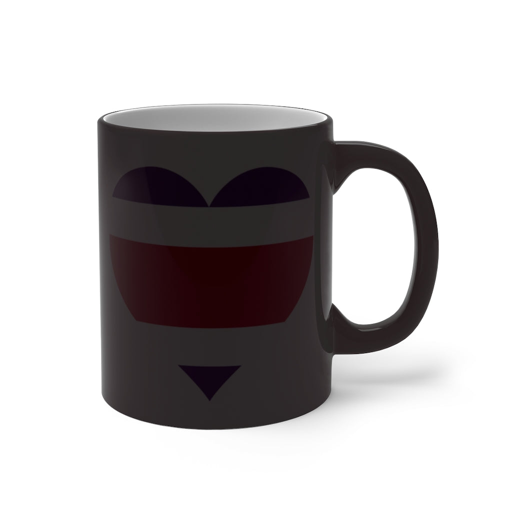Costa Rica Heart Color Changing Mug