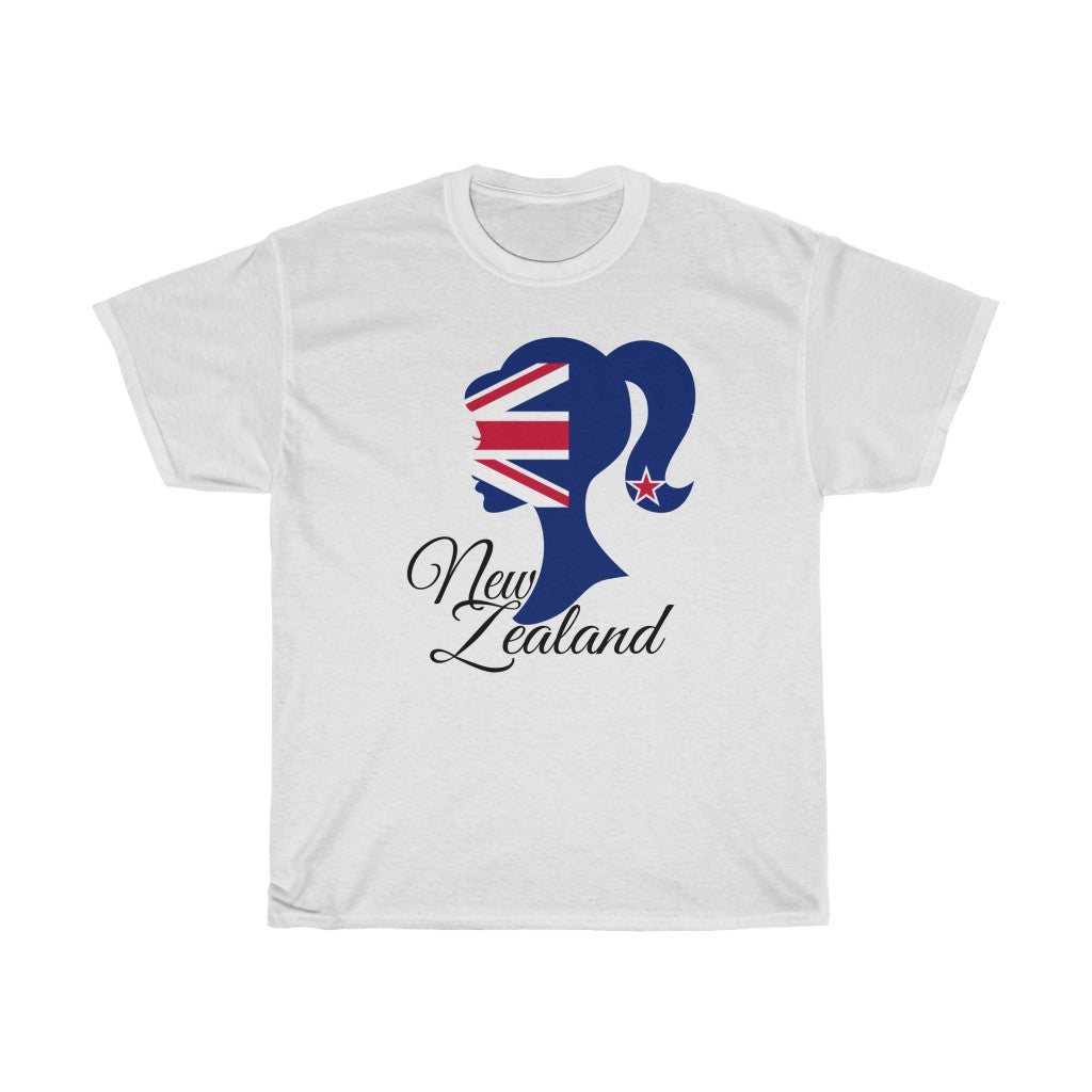 New Zealand Girl Flag Standard Tee 1 - Unisex