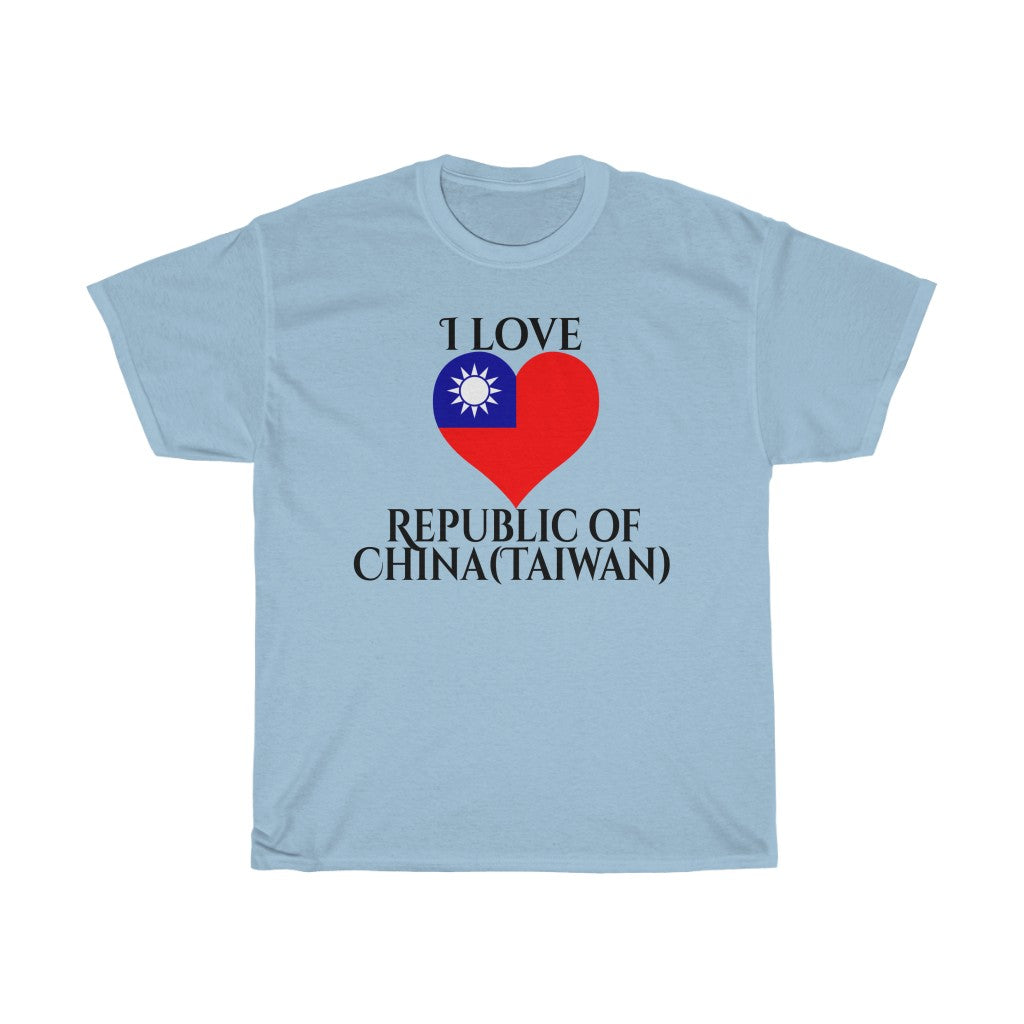 Republic of China - Taiwan Heart Flag Standard Tee 1 - Unisex