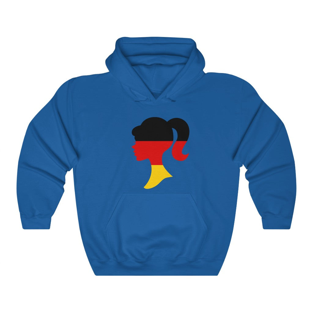 Germany Girl Flag Hoodie Sweatshirt - Unisex