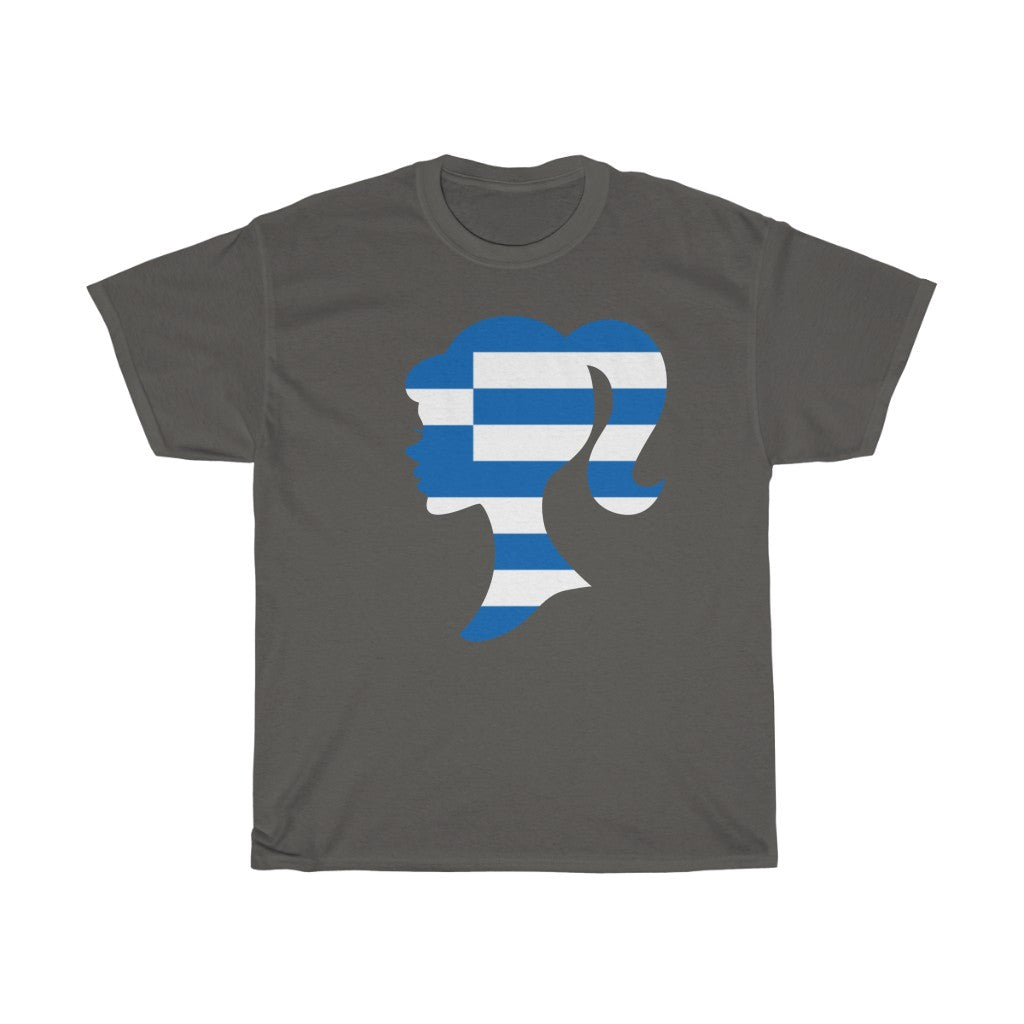 Greece Girl Flag Standard Tee - Unisex
