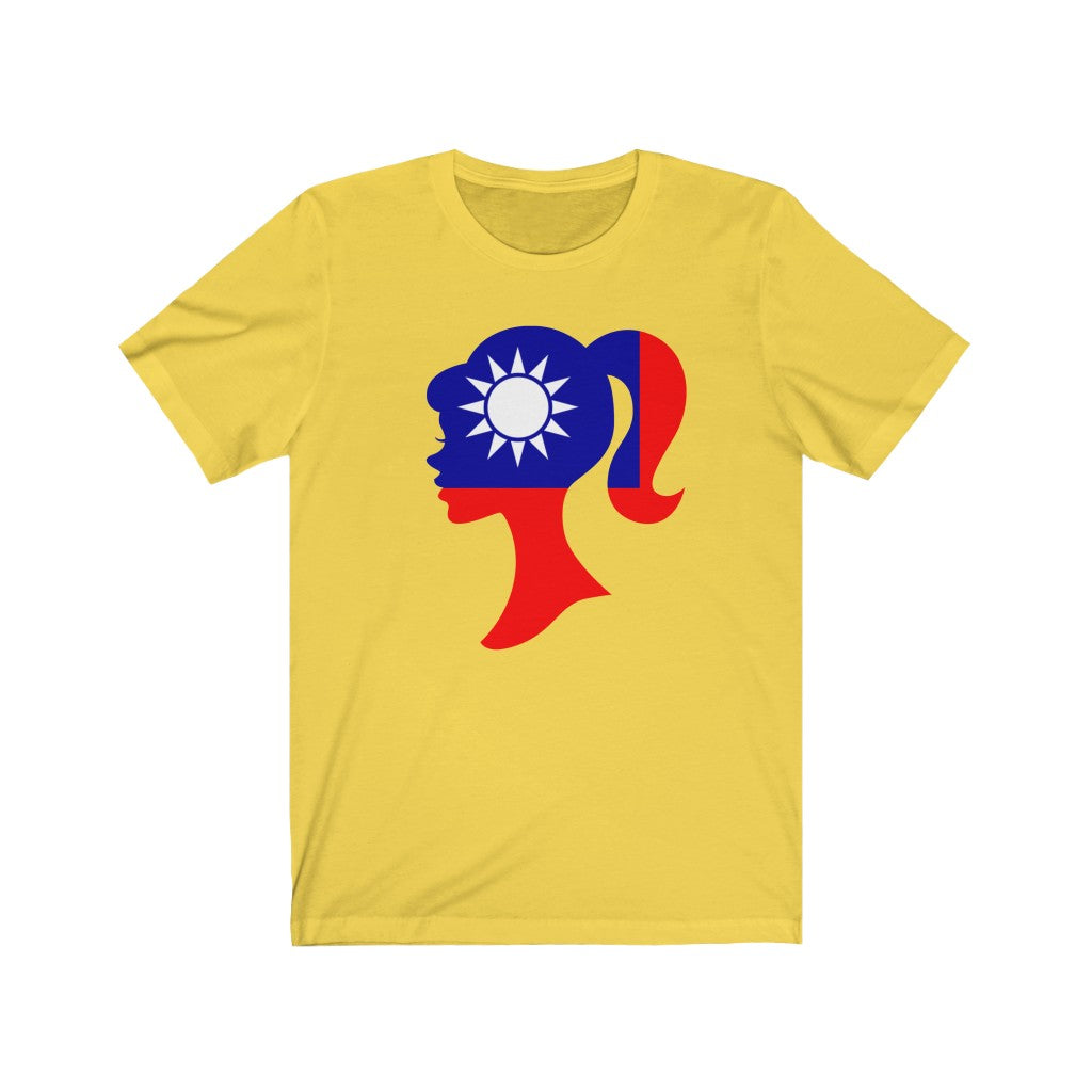 Republic of China - Taiwan Girl Flag Premium Tee - Unisex