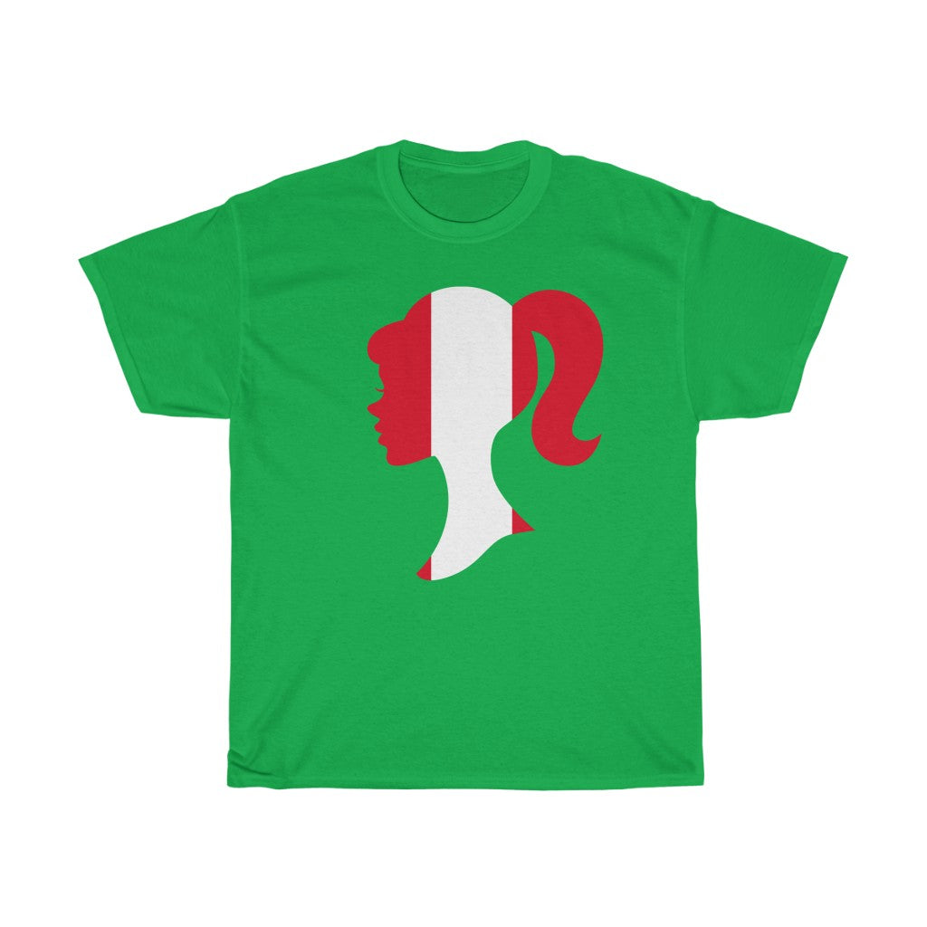 Peru Girl Flag Standard Tee - Unisex