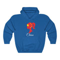 China Girl Flag Hoodie Sweatshirt 2 - Unisex