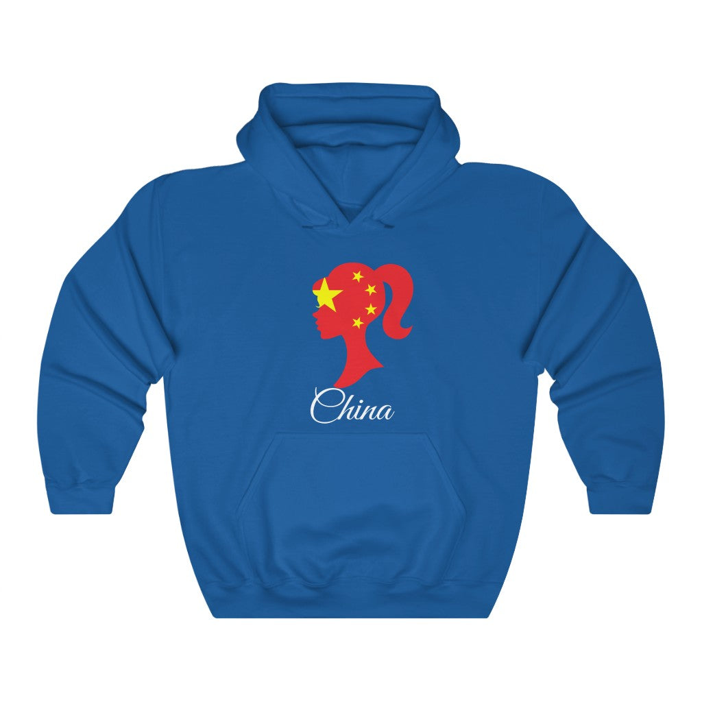 China Girl Flag Hoodie Sweatshirt 2 - Unisex