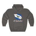 El Salvador Lips Flag Hoodie Sweatshirt 2 - Unisex