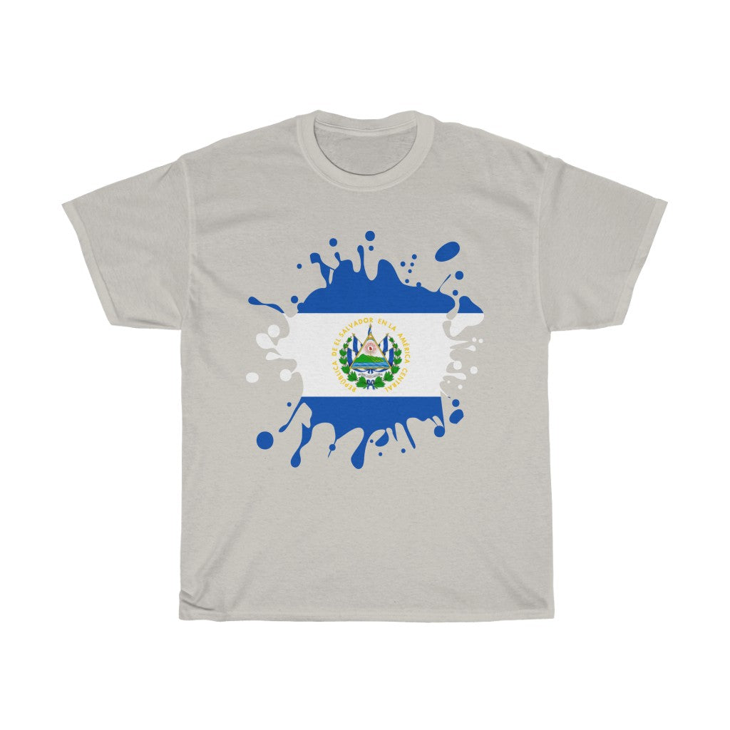 El Salvador Splat Flag Standard Tee - Unisex