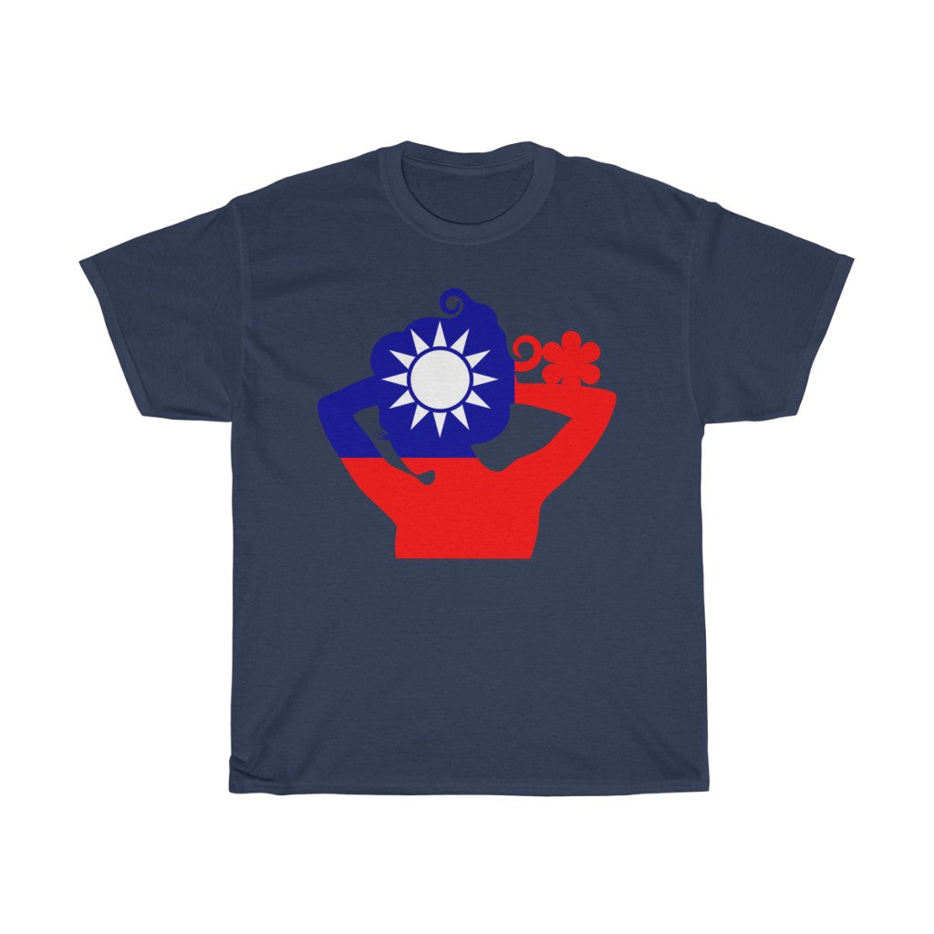 Republic of China - Taiwan Lady Flag Standard Tee - Unisex