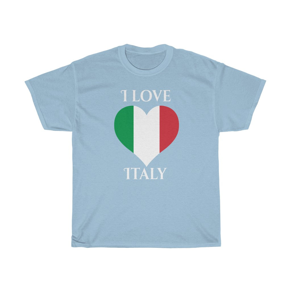 Italy Heart Flag Standard Tee 2 - Unisex