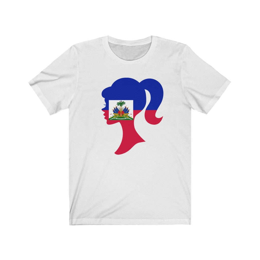 Haiti Girl Flag Premium Tee - Unisex