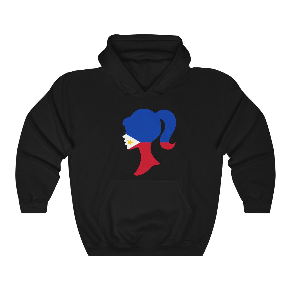 Philippines Girl Flag Hoodie Sweatshirt - Unisex