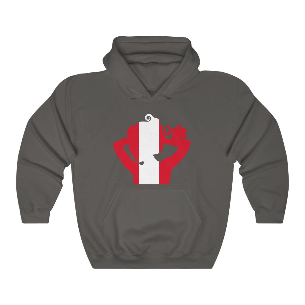 Peru Lady Flag Hoodie Sweatshirt - Unisex