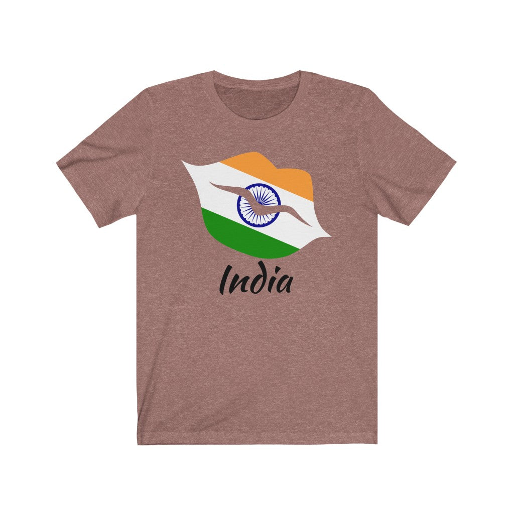 India Lips Flag Premium Tee 1 - Unisex