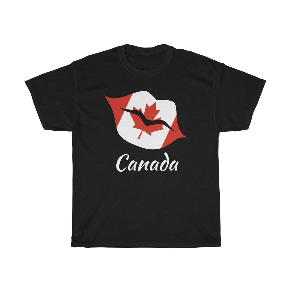 Canada Lips Flag Standard Tee 2 - Unisex