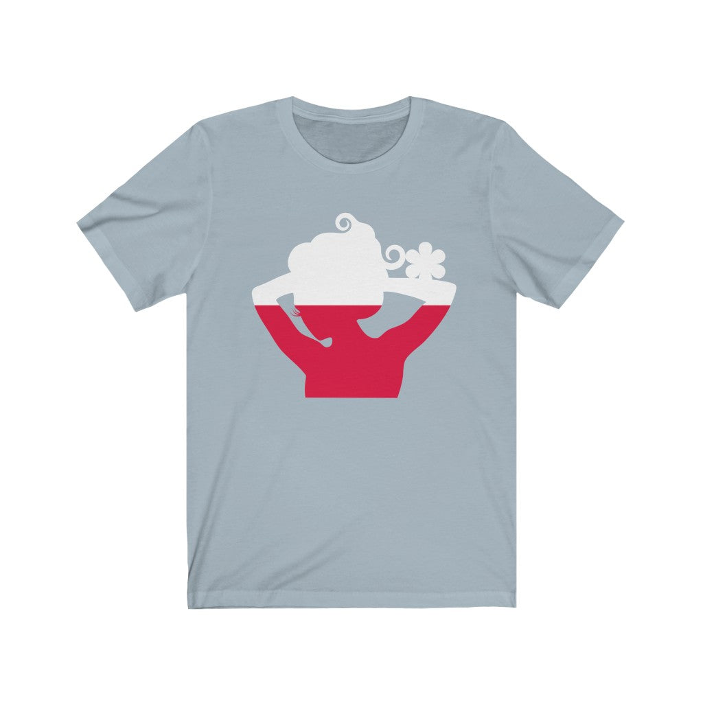 Poland Lady Flag Premium Tee - Unisex