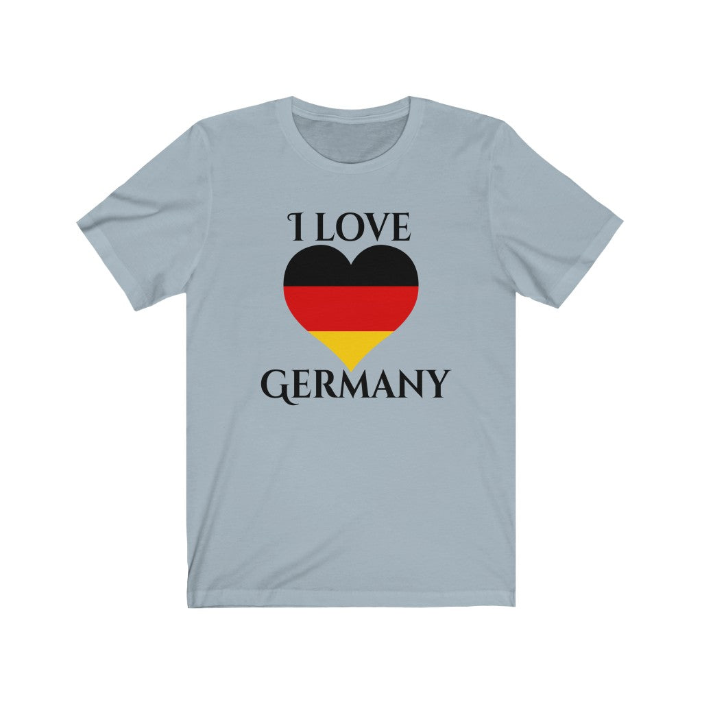 Germany Heart Flag Premium Tee 1 - Unisex