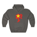 Vietnam Girl Flag Hoodie Sweatshirt - Unisex