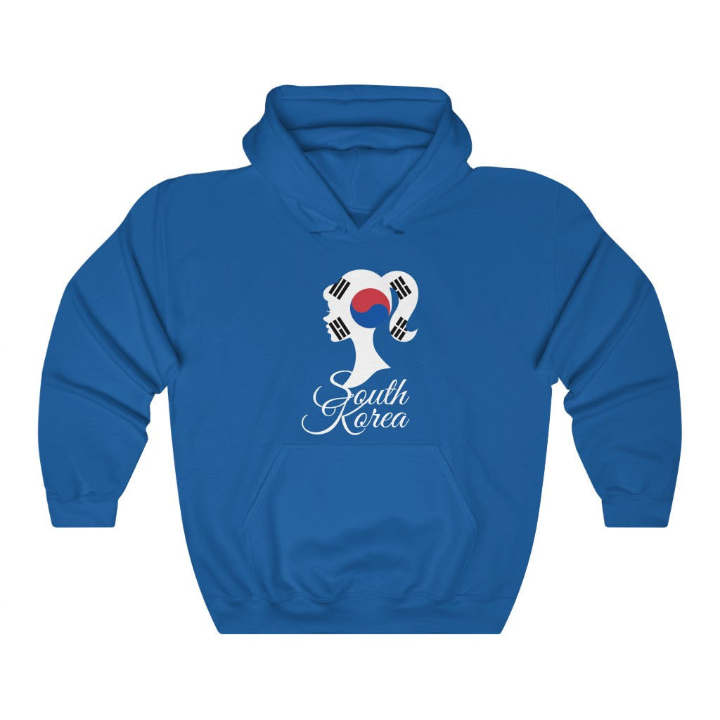 South Korea Girl Flag Hoodie Sweatshirt 2 - Unisex