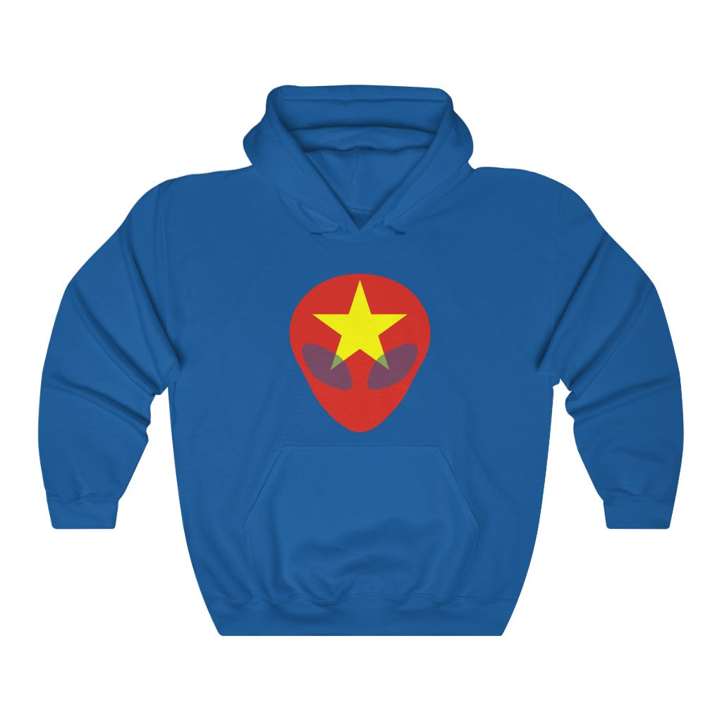 Vietnam Alien Flag Hoodie Sweatshirt - Unisex