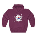 South Korea Splat Flag Hoodie Sweatshirt - Unisex