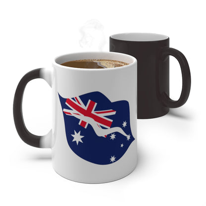 Australia Lips Color Changing Mug