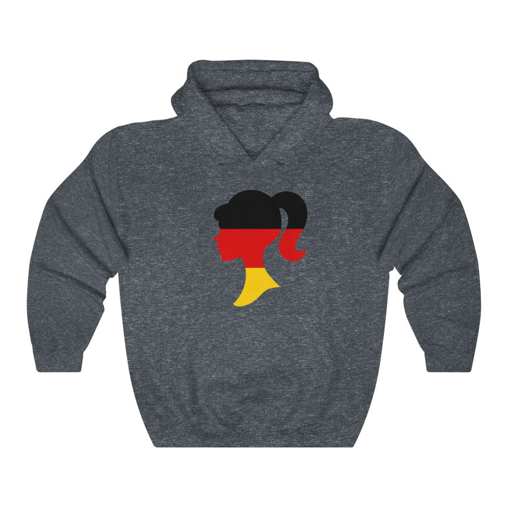 Germany Girl Flag Hoodie Sweatshirt - Unisex