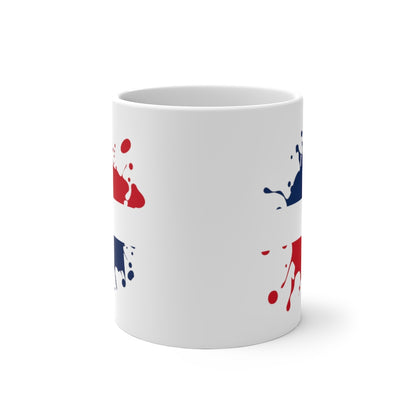 Dominican Republic Splat Color Changing Mug