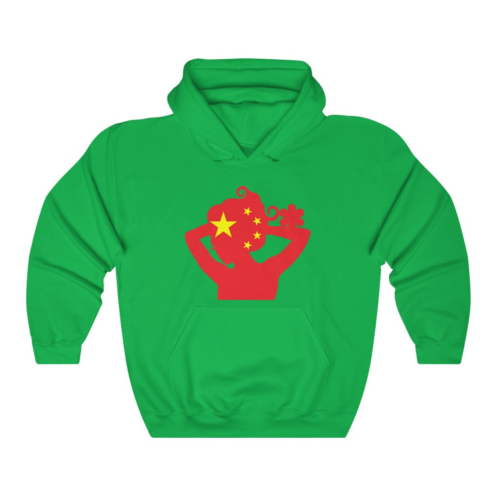 China Lady Flag Hoodie Sweatshirt - Unisex