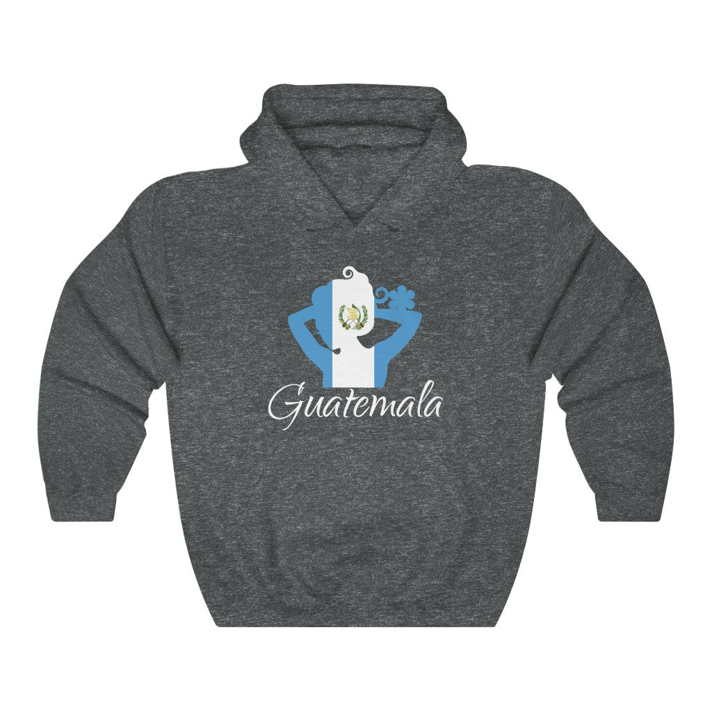 Guatemala Lady Flag Hoodie Sweatshirt 2 - Unisex