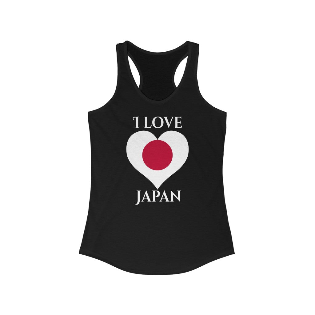 Japan Heart Flag Tank 2 - Women