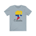 Colombia Girl Flag Premium Tee 1 - Unisex