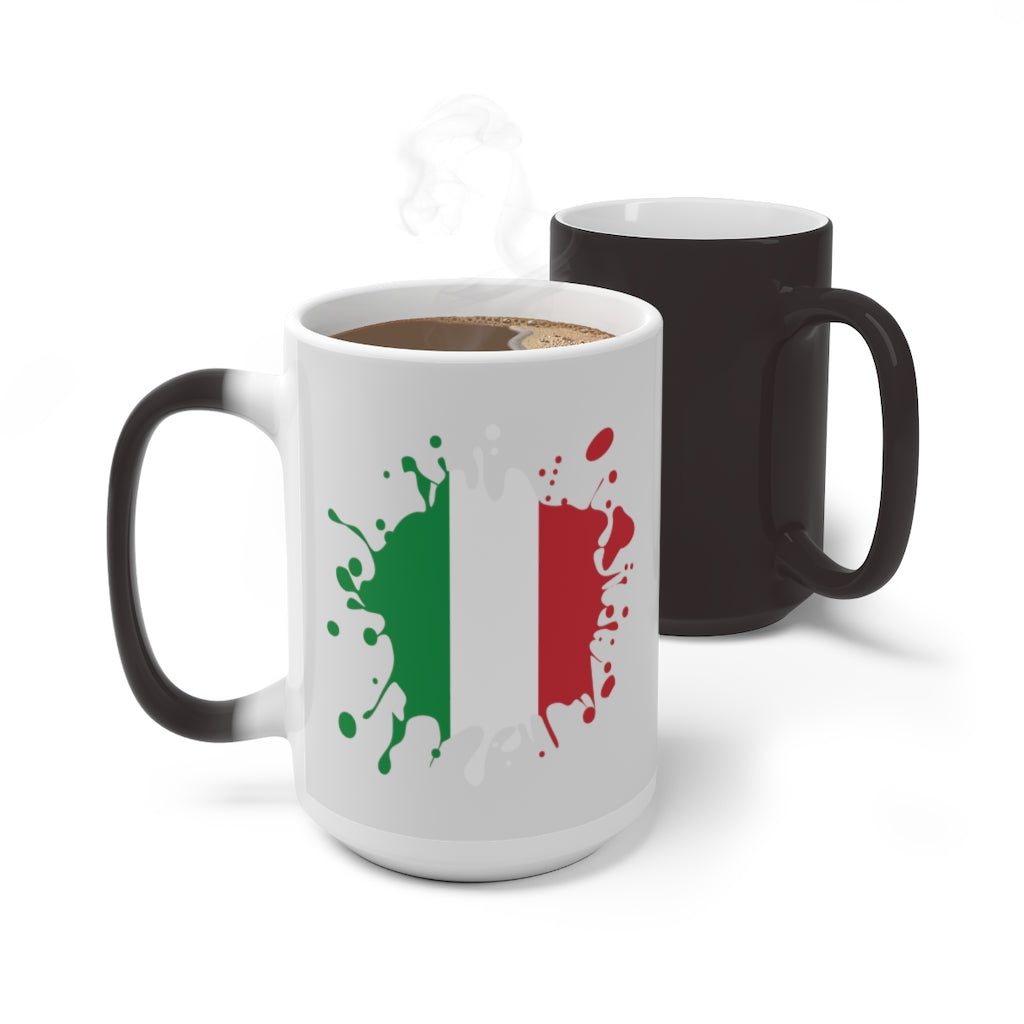 Italy Splat Color Changing Mug