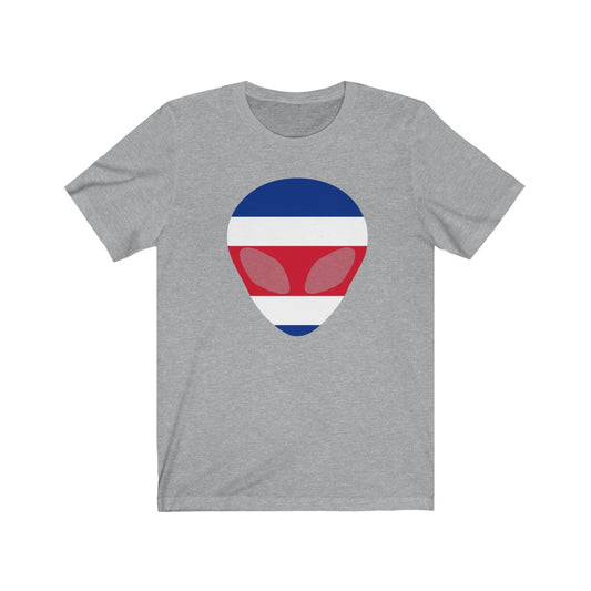 Costa Rica Alien Flag Premium Tee - Unisex