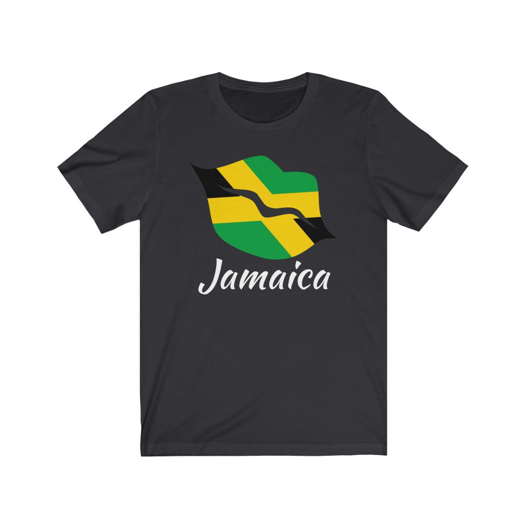 Jamaica Lips Flag Premium Tee 2 - Unisex