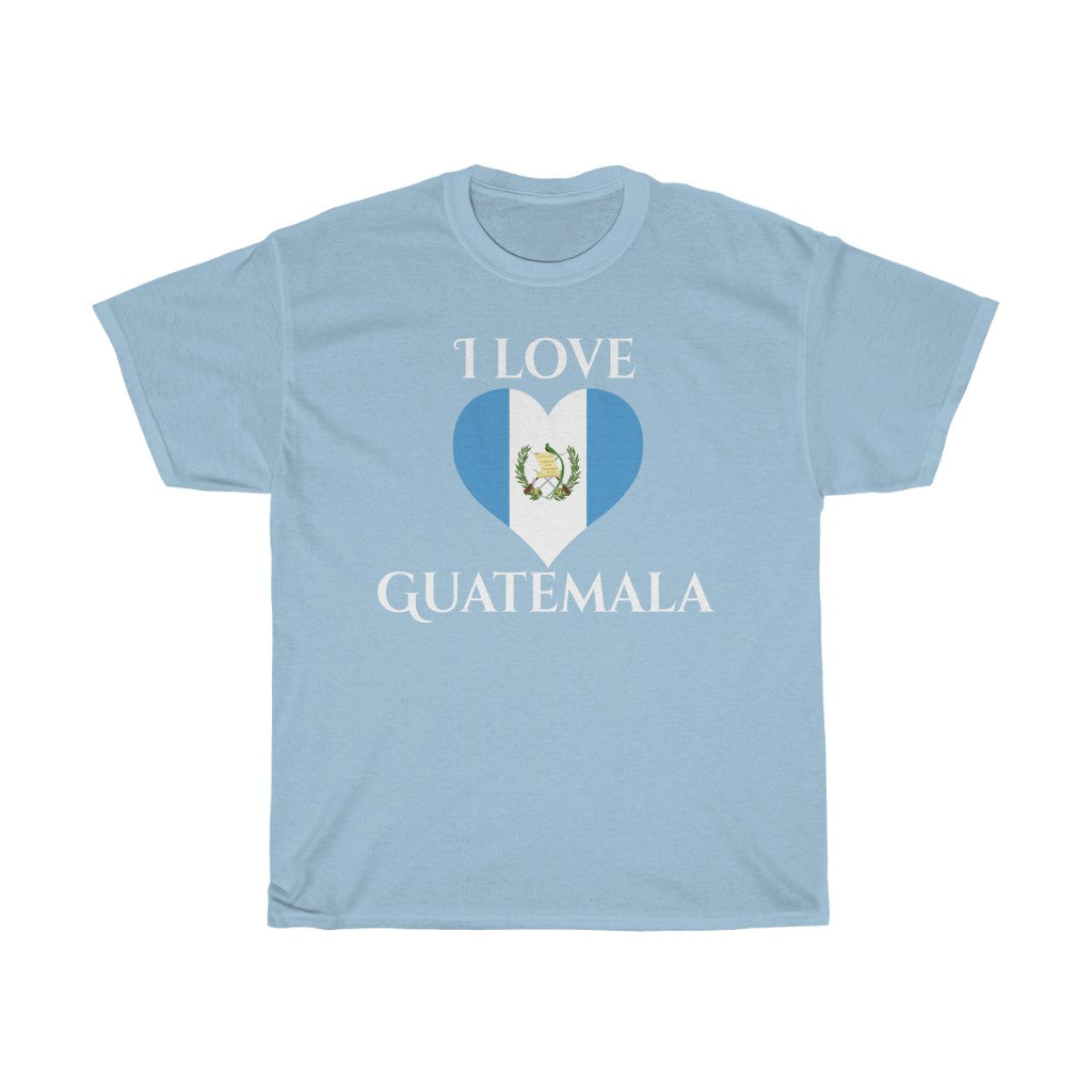Guatemala Heart Flag Standard Tee 2 - Unisex