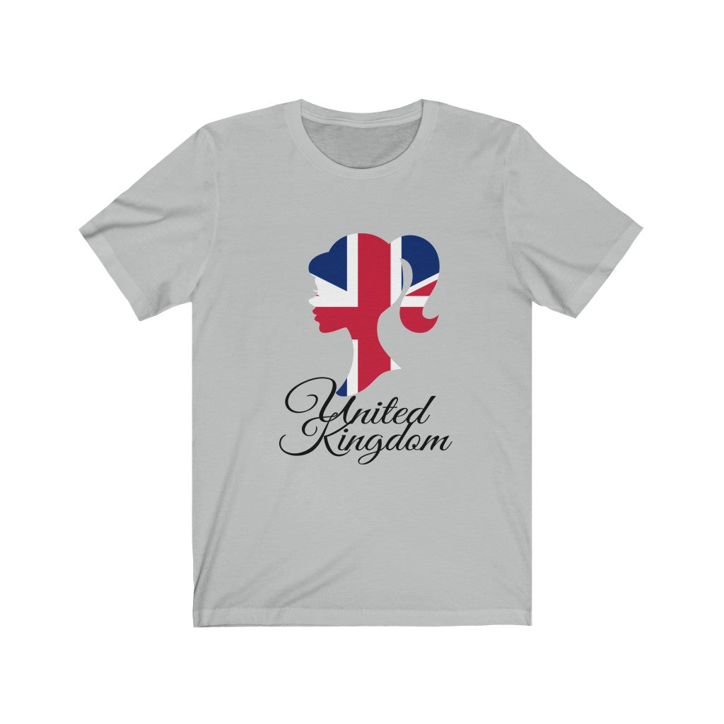 United Kingdom Girl Flag Premium Tee 1 - Unisex