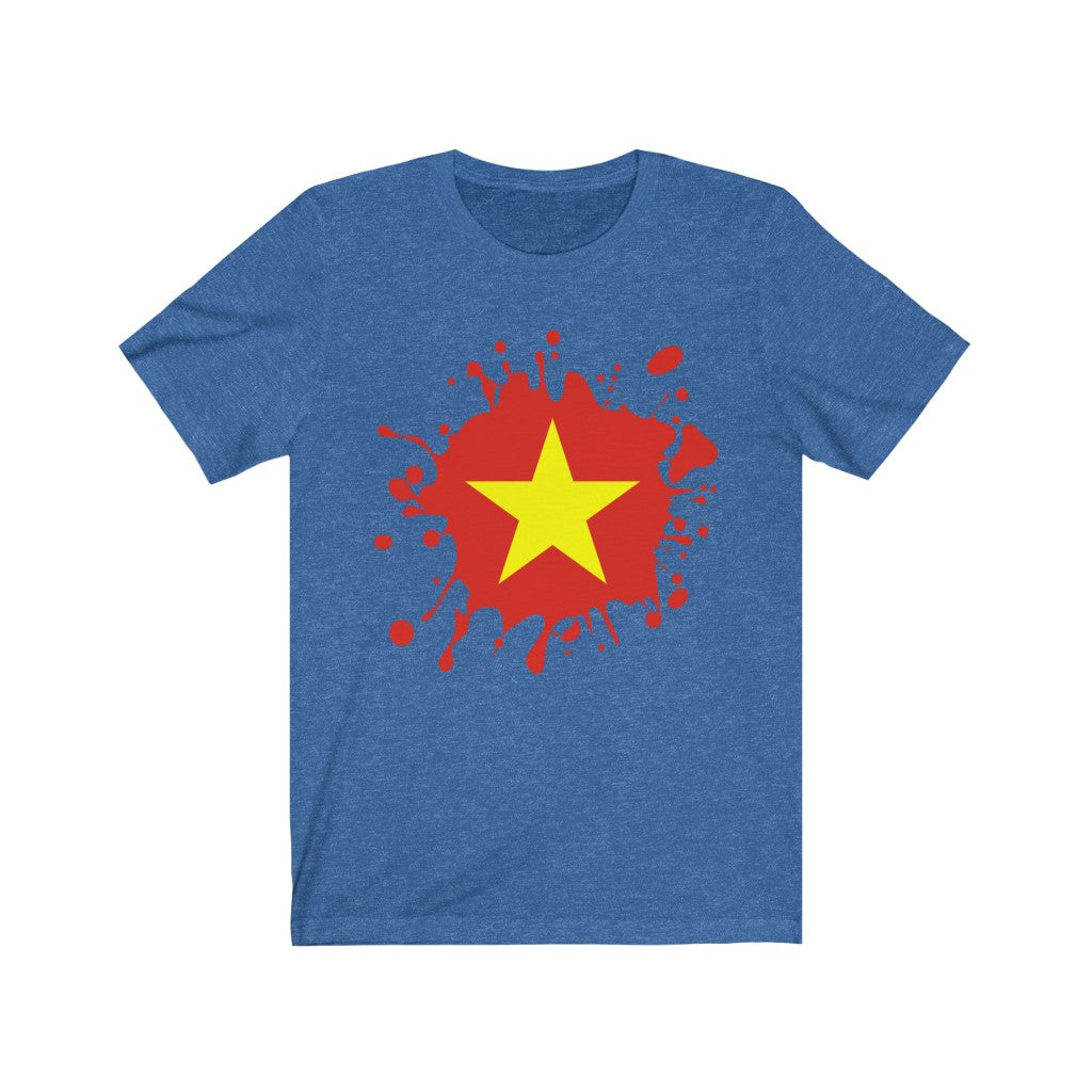 Vietnam Splat Flag Premium Tee - Unisex